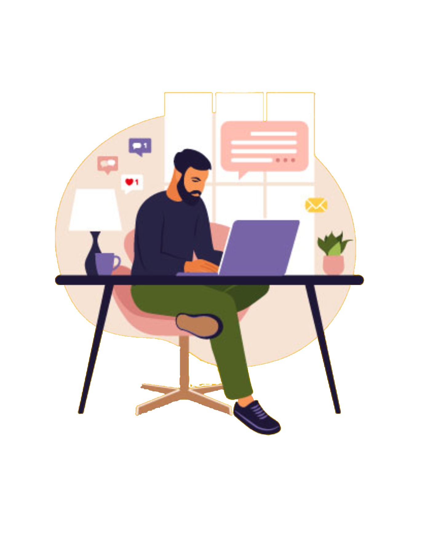 Contact Illustration